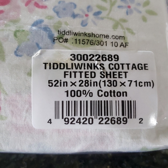 Tiddliwinks cottage fitted crib sheet - Picture 4 of 4